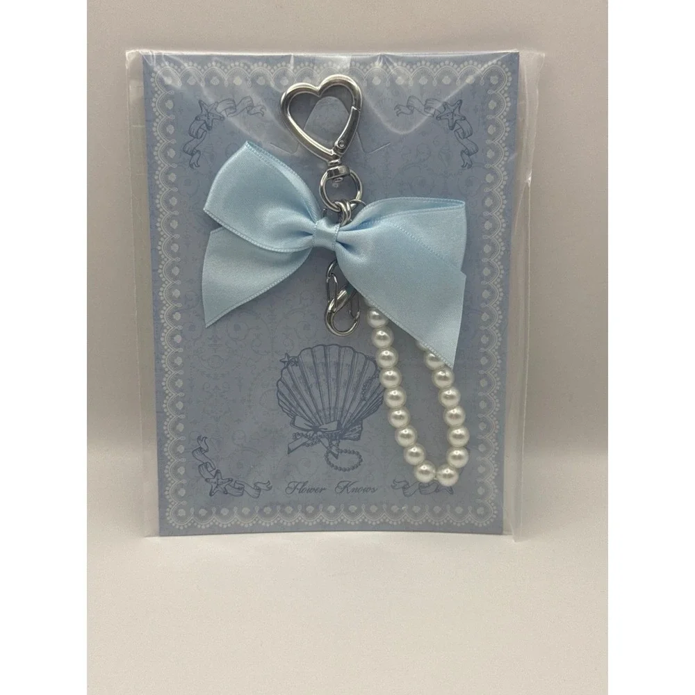 Flower Knows Shells Jewel Collection Hand‎ Mirror Keychain Lip Glaze Highlighter